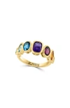 Effy Stone Ring In Gold Multi