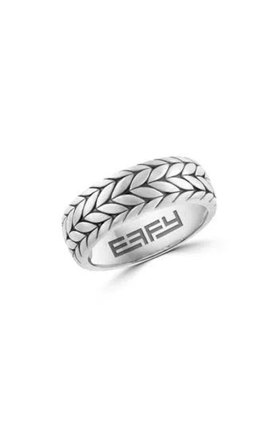 Effy Textured Band Ring In Orange