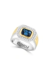 Effy Topaz Ring In Blue