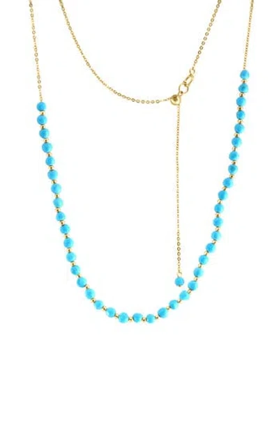 Effy Turquoise Chain Necklace In Blue