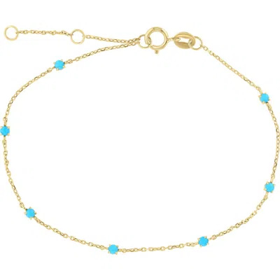 Effy Turquoise Station Bracelet In Blue