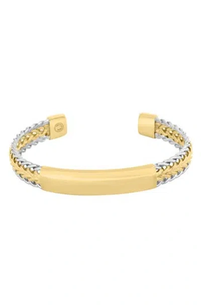 Effy Two-tone Bangle Bracelet In Gold