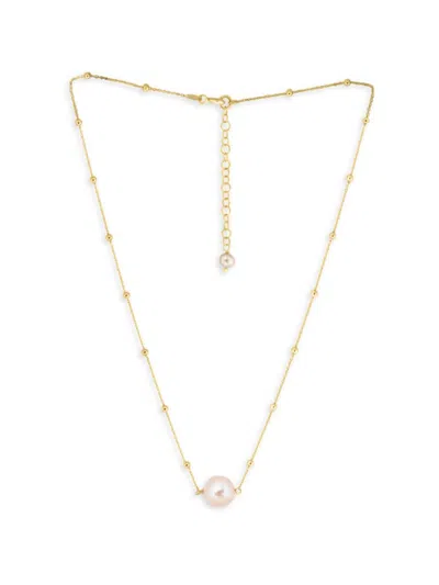 Effy Women's 14k Goldplated Sterling Silver & 3-11mm Freshwater Pearl Necklace