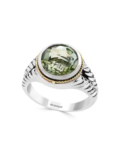 Effy Women's 14k Goldplated Sterling Silver & Amethyst Ring