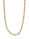 Effy Women's 14k Goldplated Sterling Silver Link Chain Necklace In Silver
