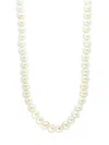 Effy Women's 14k Rose Gold 8-9mm Freshwater Pearl Strand Necklace In Rose Gold