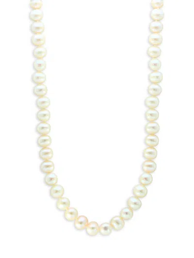 Effy Women's 14k Rose Gold 8-9mm Freshwater Pearl Strand Necklace