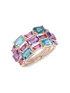 Effy Women's 14k Rose Gold & Multi-stone Ring In Multi