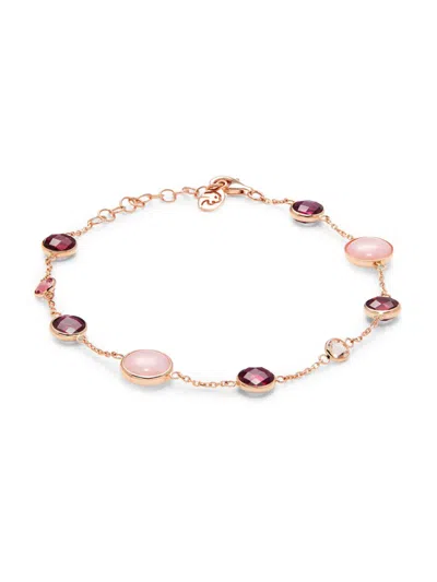 Effy Women's 14k Rose Gold Multi Gemstone Bracelet