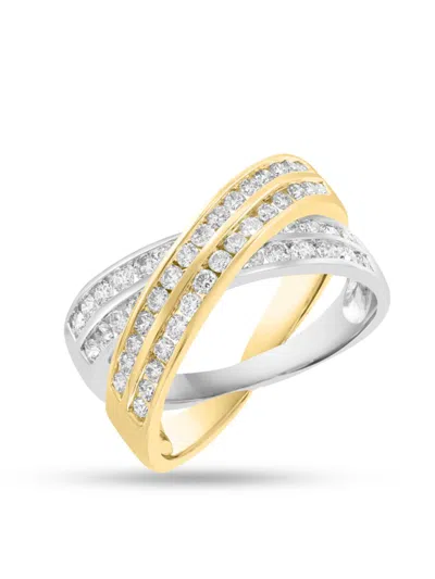 Effy Women's 14k Two-tone Gold & 0.98 Tcw Diamond Ring
