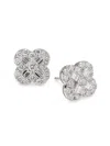 Effy Women's 14k White Gold, 0.95 Tcw Lab-grown Diamond Stud Earrings In Gold