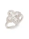 Effy Women's 14k White Gold & 0.67 Tcw Diamond Ring In White Gold