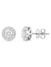Effy Women's 14k White Gold & 1.04 Tcw Lab Grown Diamond Stud Earrings In White Gold