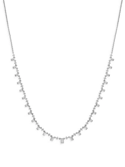 Effy Women's 14k White Gold & 1.23 Tcw Diamond Necklace