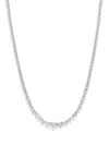 Effy Women's 14k White Gold & 14.2 Tcw Lab Grown Diamond Tennis Necklace In White Gold