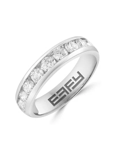 Effy Women's 14k White Gold & 1.5 Tcw Lab Grown Diamond Ring