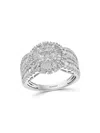 Effy Women's 14k White Gold & 1.51 Tcw Diamond Ring In White Gold
