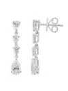 Effy Women's 14k White Gold & 1.77 Tcw Lab Grown Diamond Drop Earrings In White Gold