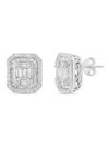 Effy Women's 14k White Gold & 1.90 Tcw Lab Grown Diamond Earrings In White Gold