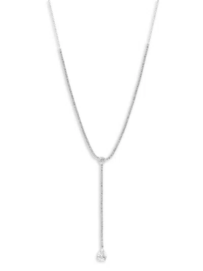 Effy Women's 14k White Gold & 1.91 Tcw Lab-grown Diamond Necklace