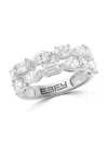Effy Women's 14k White Gold & 1.91 Tcw Lab-grown Diamond Ring In Metallic