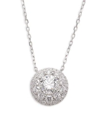 Effy Women's 14k White Gold & 1.94 Tcw Lab Grown Diamond Pendant Necklace