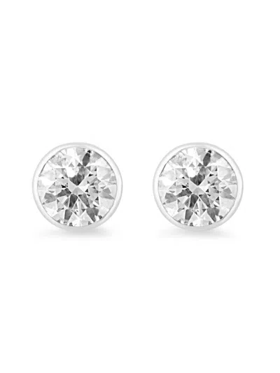 Effy Women's 14k White Gold & 2 Tcw Lab-grown Diamond Stud Earrings