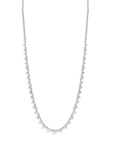 Effy Women's 14k White Gold & 2.03 Tcw Diamond Necklace