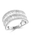 Effy Women's 14k White Gold & 2.45 Tcw Lab Grown Diamond Ring In White Gold