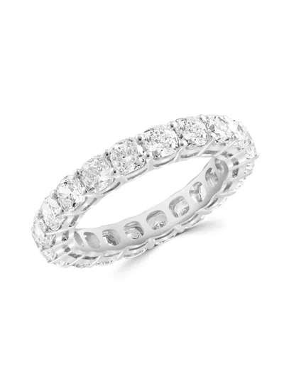 Effy Women's 14k White Gold & 3.92 Tcw Lab Grown Diamond Band Ring