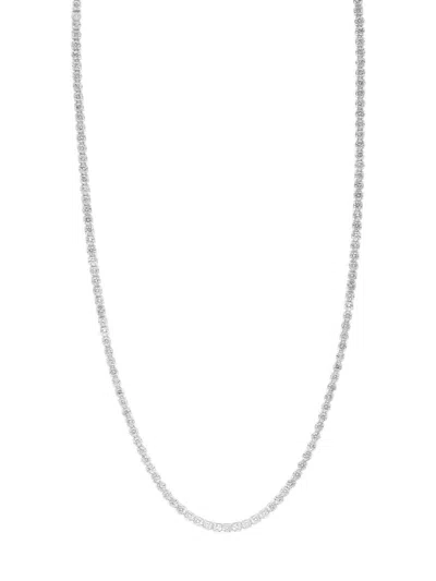 Effy Women's 14k White Gold & 4.93 Tcw Diamond Tennis Necklace