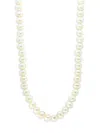 Effy Women's 14k Rose Gold 8-9mm Freshwater Pearl Strand Necklace In Yellow Gold
