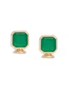 Effy Women's 14k Yellow Gold, 9mm Freshwater Pearl & Onyx Drop Earrings In Onyx