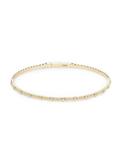 Effy Women's 14k Yellow Gold & 0.19 Tcw Diamond Bracelet
