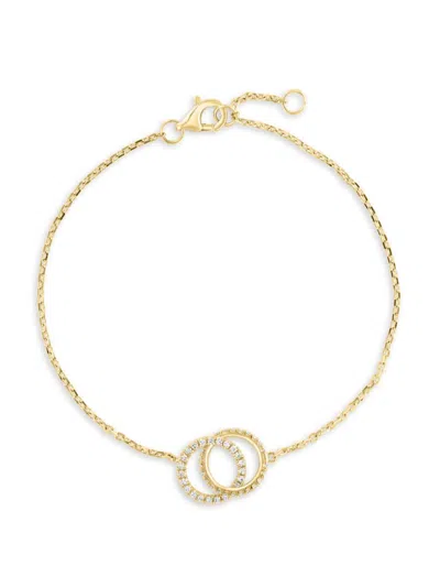 Effy Women's 14k Yellow Gold & 0.24 Tcw Diamond Bracelet