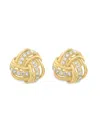 Effy Women's 14k Yellow Gold & 0.28 Tcw Diamond Stud Earrings In Yellow Gold