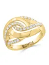Effy Women's 14k Yellow Gold & 0.46 Tcw Diamond Ring In Gold