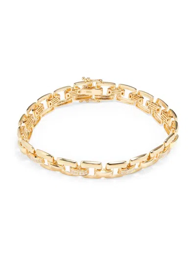 Effy Women's 14k Yellow Gold & 0.47 Tcw Diamond Chain Bracelet