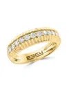 Effy Women's 14k Yellow Gold & 0.48 Tcw Diamond Ring In Brown