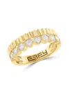 Effy Women's 14k Yellow Gold & 0.51 Tcw Diamond Ring In Yellow Gold