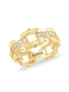 Effy Women's 14k Yellow Gold & 0.53 Tcw Lab-grown Diamond Ring/1.01" In Gold