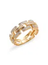 Effy Women's 14k Yellow Gold & 0.54 Tcw Diamond Link Ring In Yellow Gold