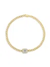 Effy Women's 14k Yellow Gold & 0.58 Tcw Lab-grown Diamond Bracelet In Gold