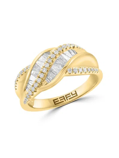 Effy Women's 14k Yellow Gold & 0.6 Tcw Diamond Ring