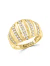 Effy Women's 14k Yellow Gold & 0.61 Tcw Diamond Dome Ring In Yellow Gold