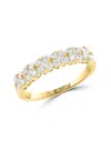 Effy Women's 14k Yellow Gold & 0.65 Tcw Diamond Cluster Band Ring In Yellow Gold