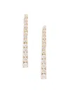 Effy Women's 14k Yellow Gold & 0.68 Tcw Lab Grown Diamond Linear Drop Earrings In Yellow Gold