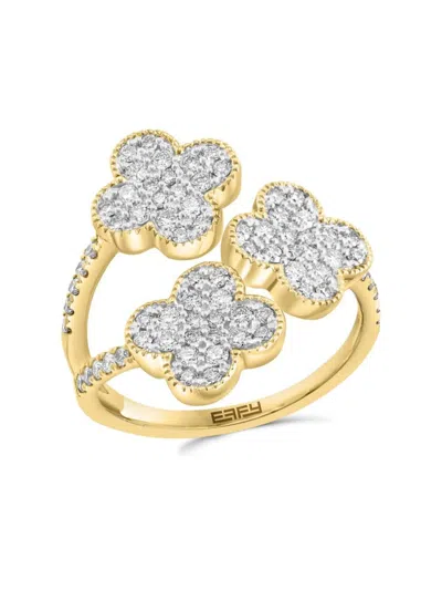 Effy Women's 14k Yellow Gold & 0.71 Tcw Diamond Ring