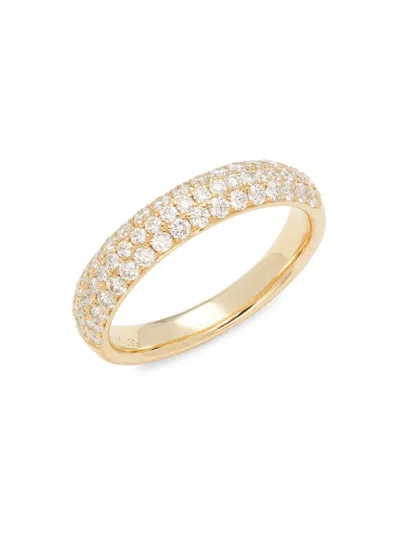 Effy Women's 14k Yellow Gold & 0.81 Tcw Lab Grown Diamond Ring