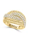 Effy Women's 14k Yellow Gold & 1.10 Tcw Diamond Ring In Gold